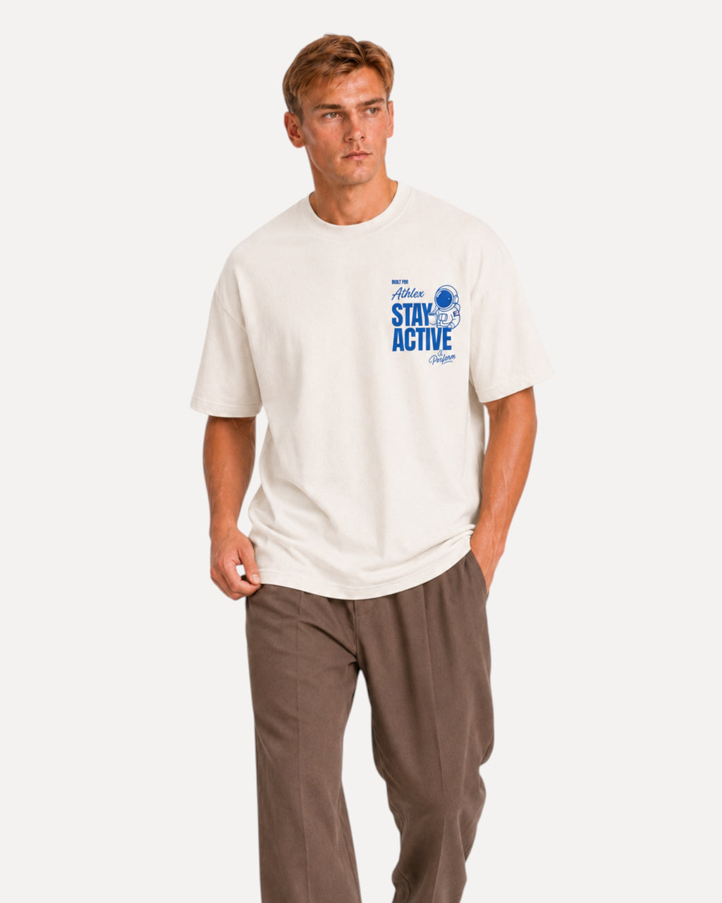 ATHLEX Stay Active Oversized T-Shirt