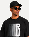 ATHLEX Motion Graphic Oversized T-Shirt – Black