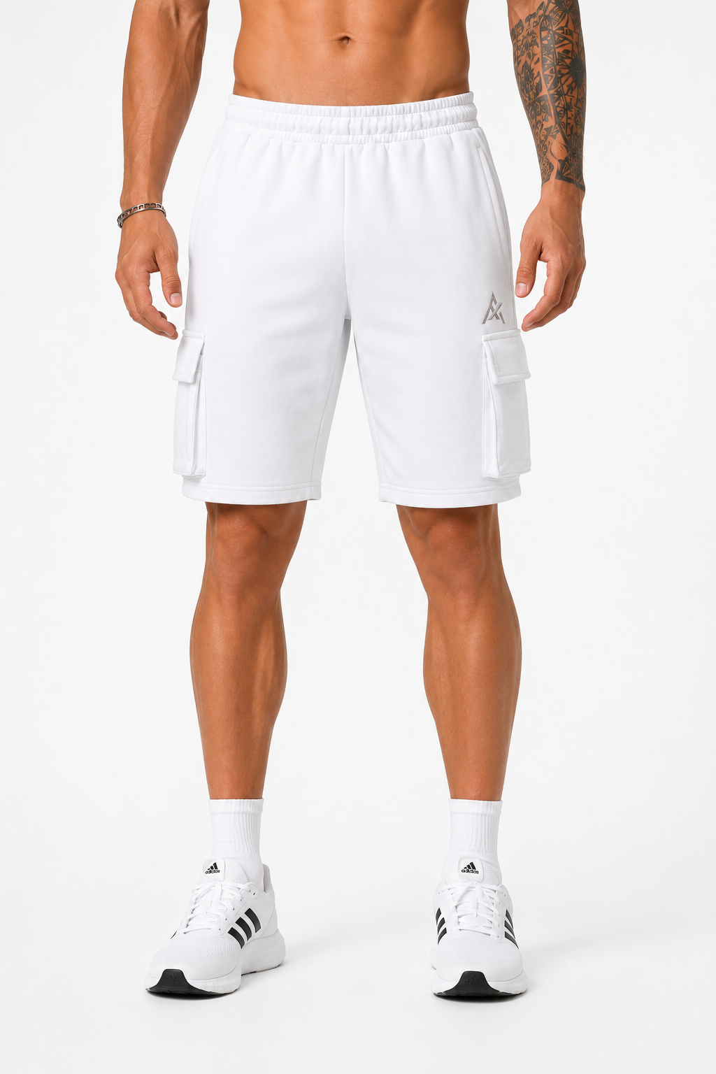 ATHLEX UtilityCore Cargo Shorts – Arctic White