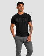 ATHLEX Valor Athletic Tee - Black