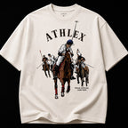 Athlex Premium Oversized T-Shirt – 100% Cotton 230 GSM Graphic Tee