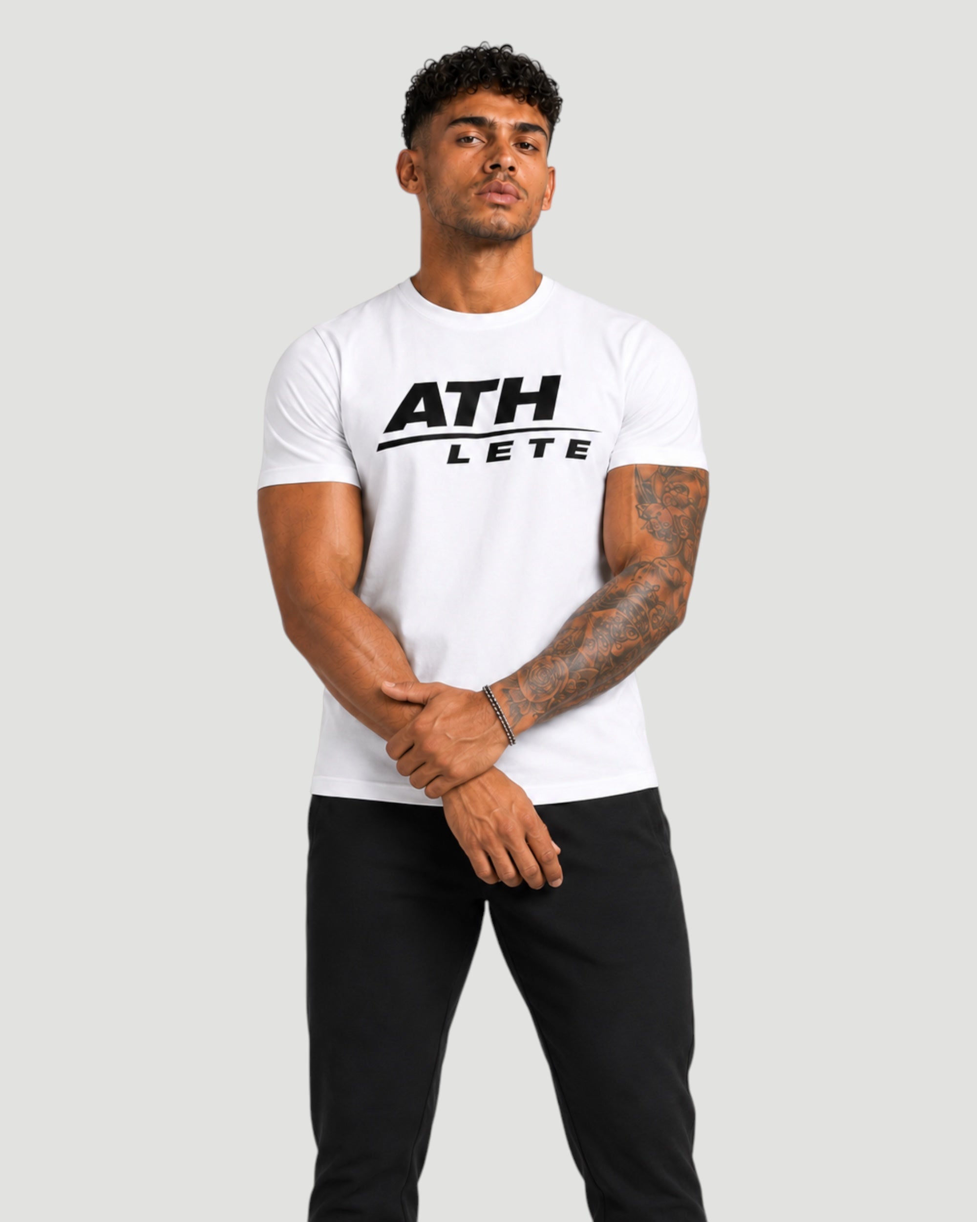 ATHLEX CoreFlex Cotton Tee – White