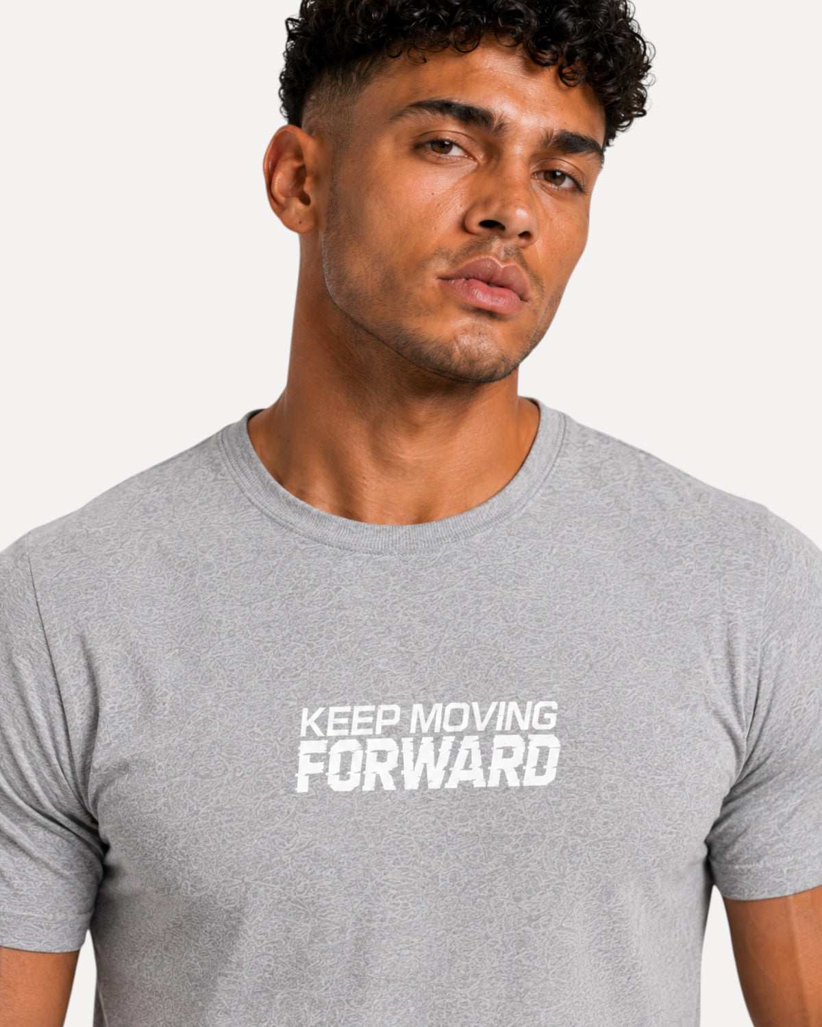 ATHLEX Keep Moving Forward Athletic Fit T-Shirt
