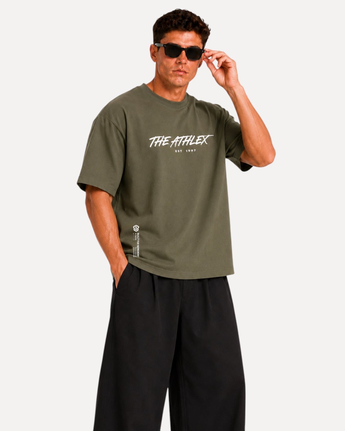 ATHLEX Legacy Script Oversized T-Shirt