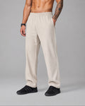 ATHLEX Essential Premium Cotton Terry Sweatpants – Sand Beige