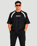 ATHLEX Men’s Black Oversized Performance T-Shirt