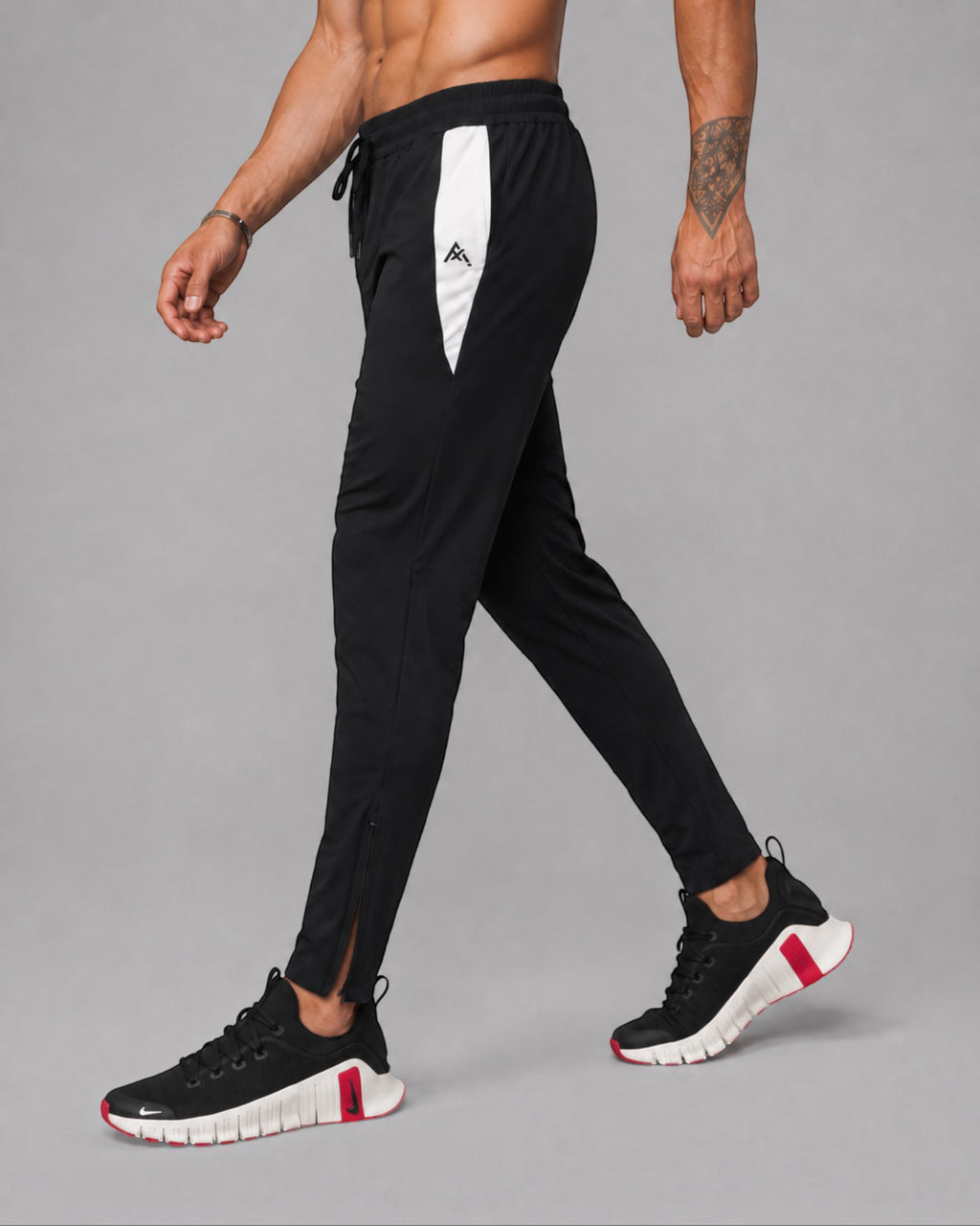 ATHLEX Velocity Dry-Fit Stretch Training Pants – Black
