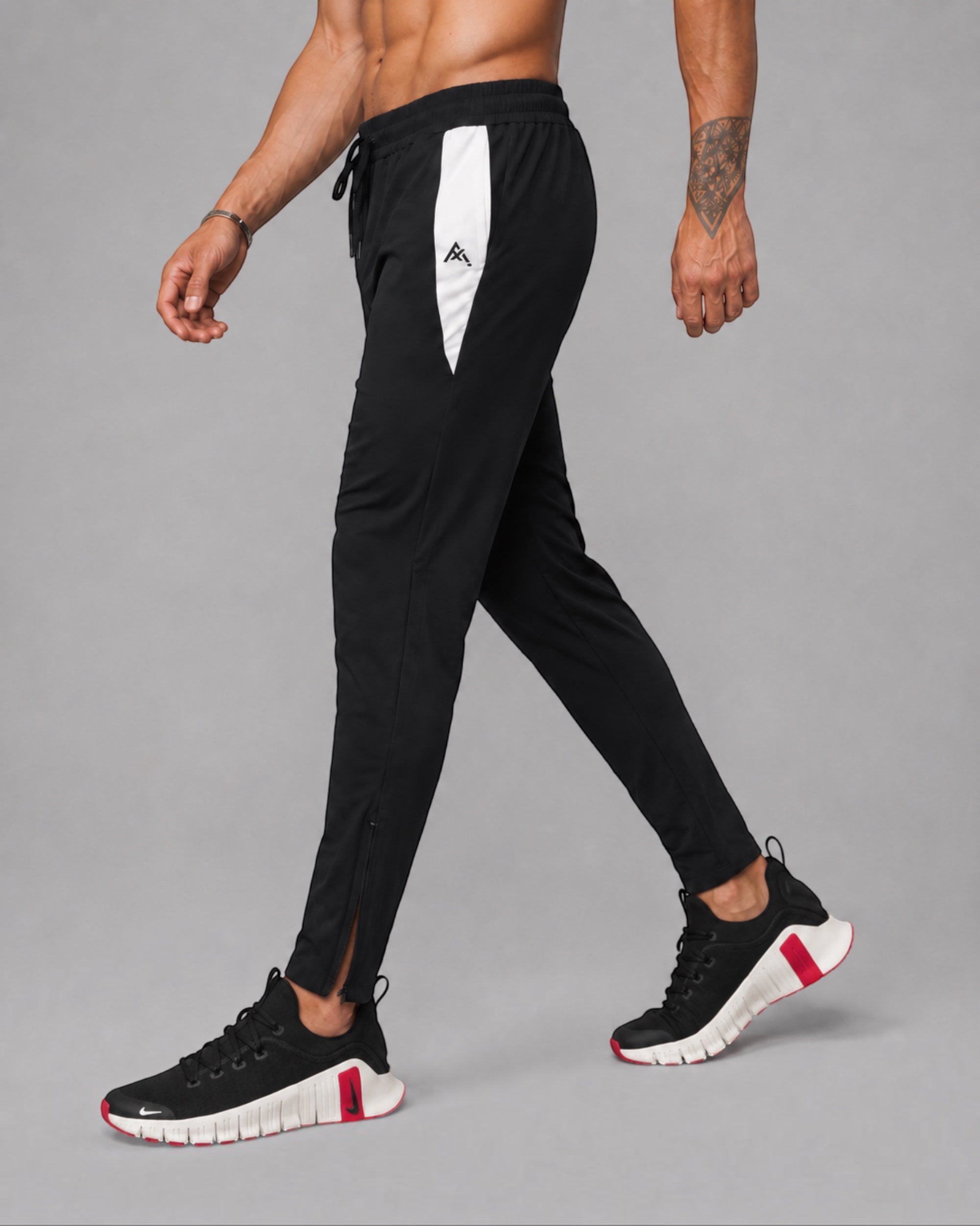 ATHLEX Velocity Dry-Fit Stretch Training Pants – Black