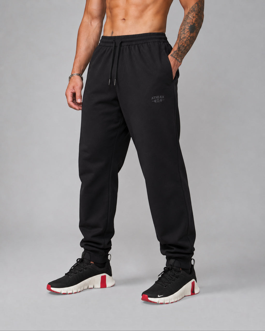 ATHLEX Apex Performance Joggers – Midnight Black