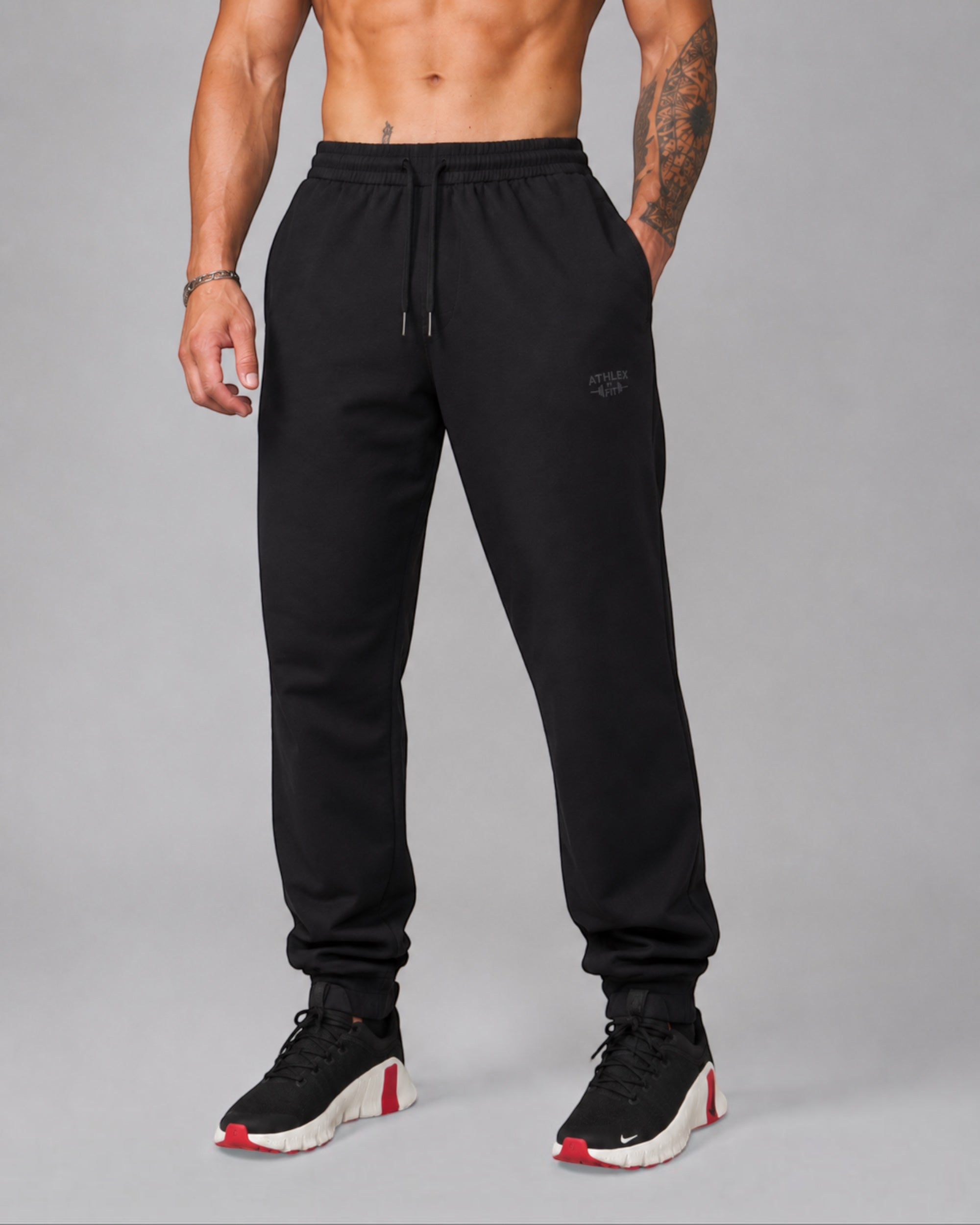 ATHLEX Apex Performance Joggers – Midnight Black