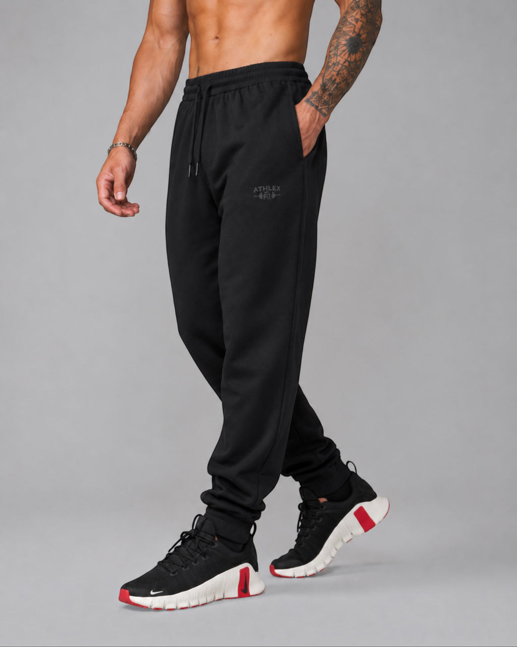 ATHLEX Apex Performance Joggers – Midnight Black