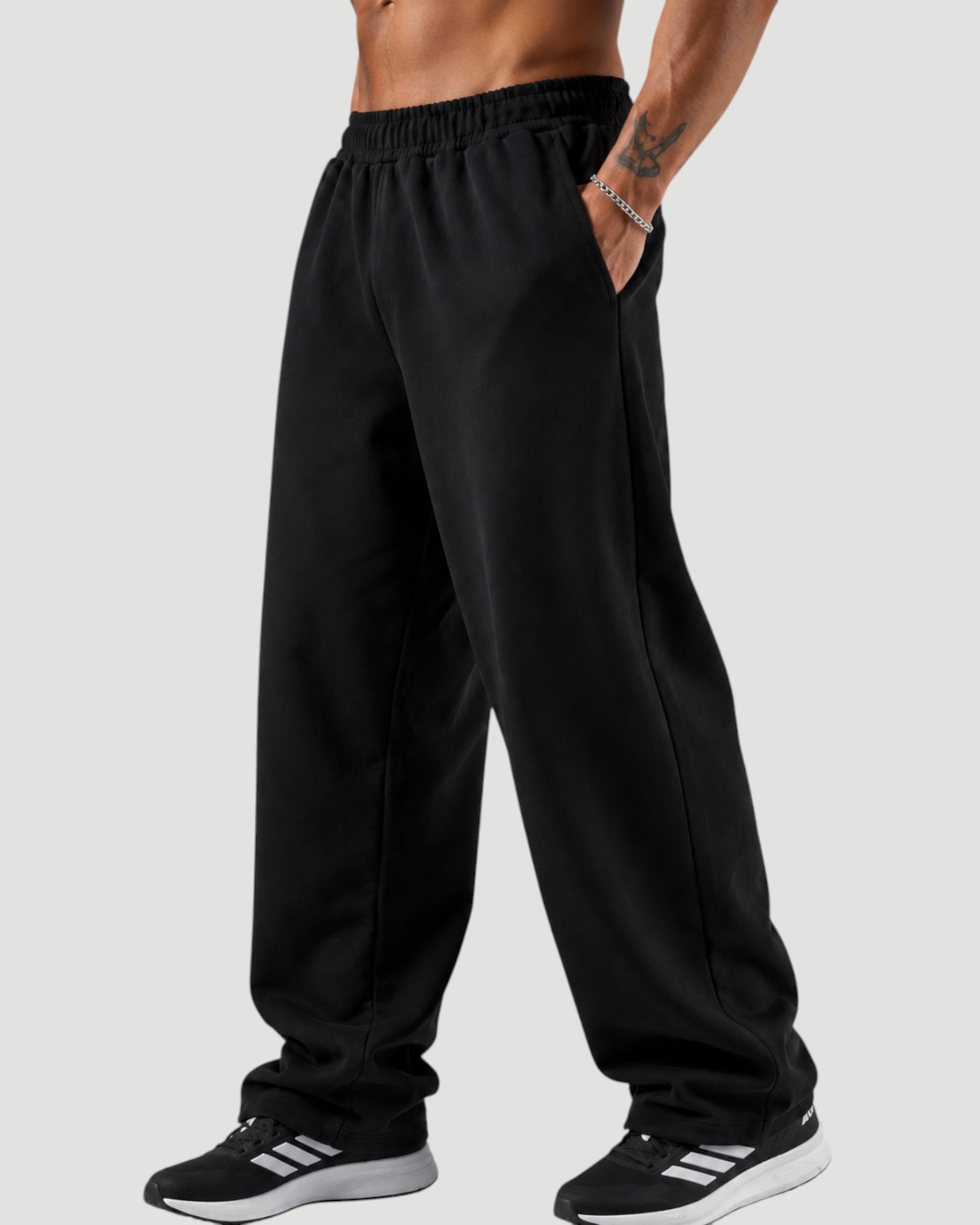 ATHLEX Oversized Training Trousers - Black