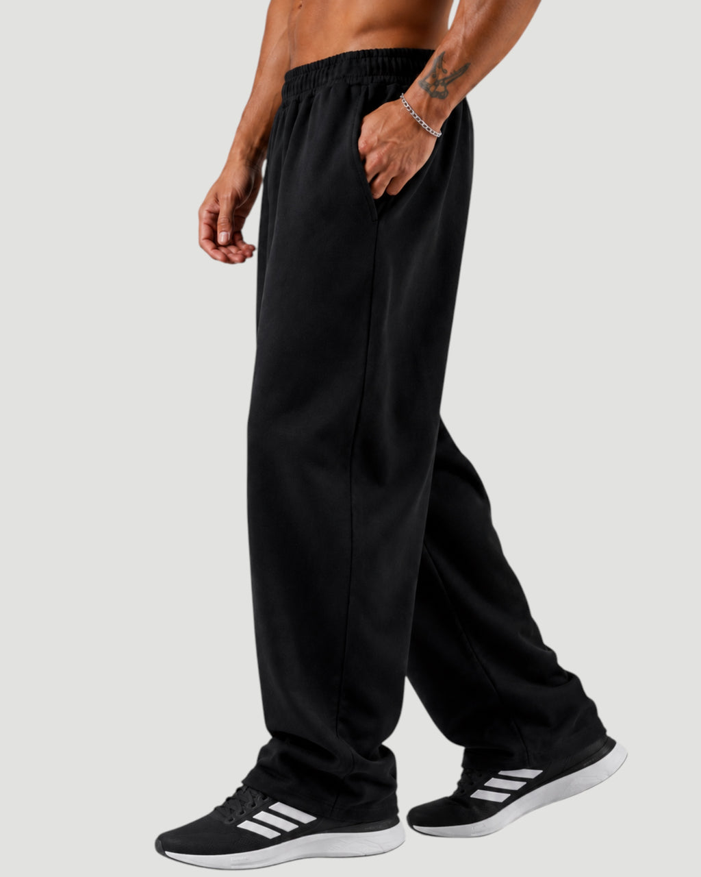 ATHLEX Oversized Training Trousers - Black