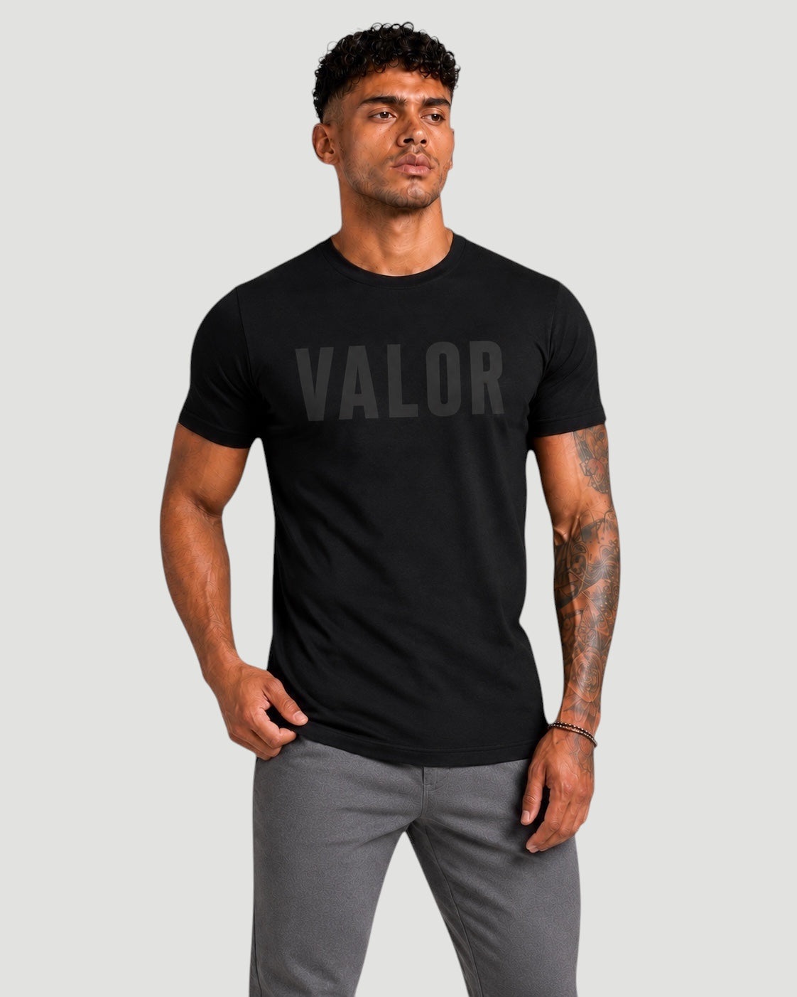 ATHLEX Valor Athletic Tee - Black