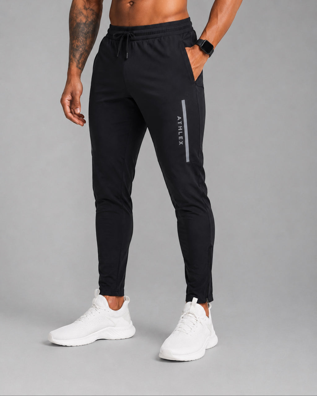 ATHLEX PulseDry Performance Joggers – Black