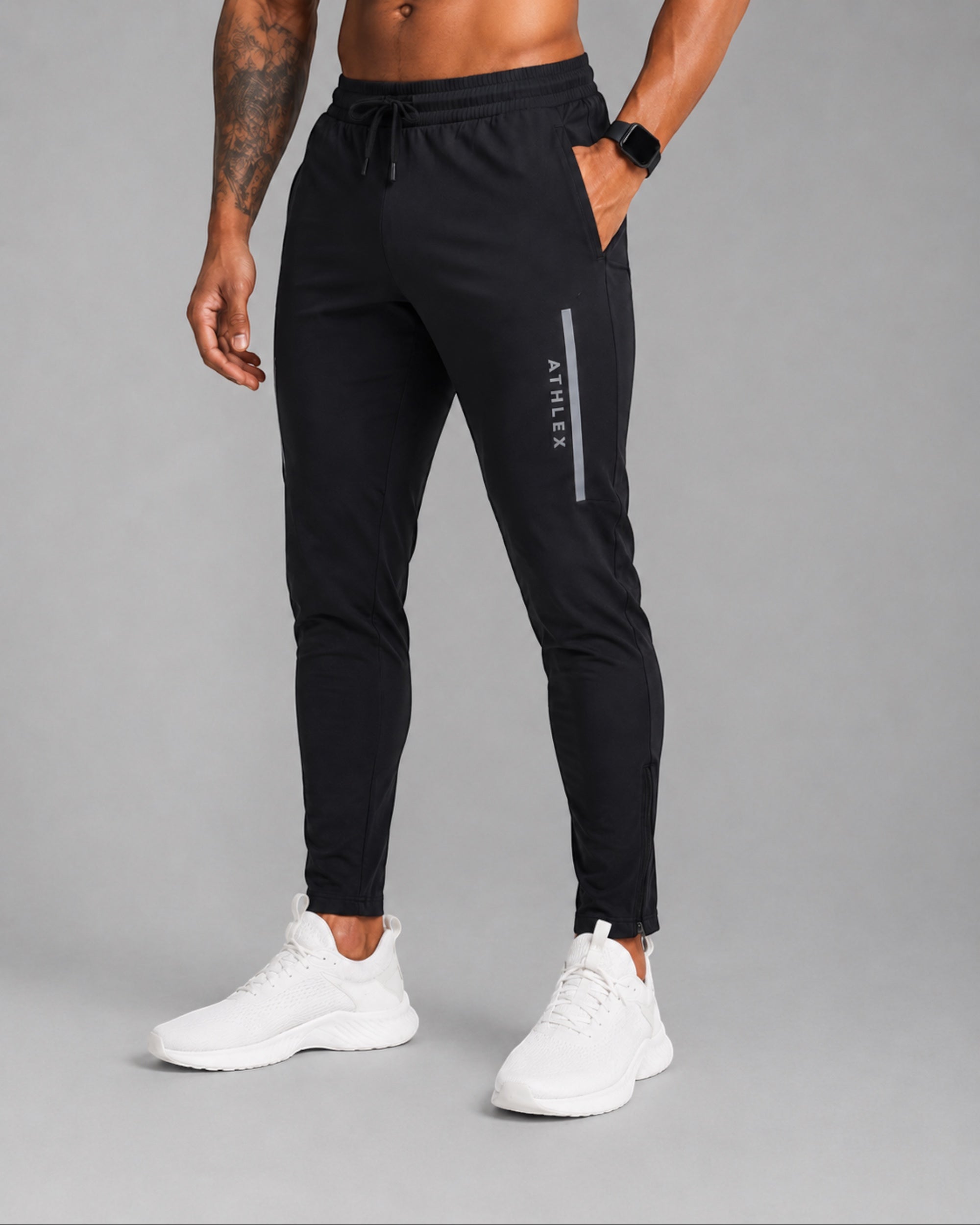 ATHLEX PulseDry Performance Joggers – Black