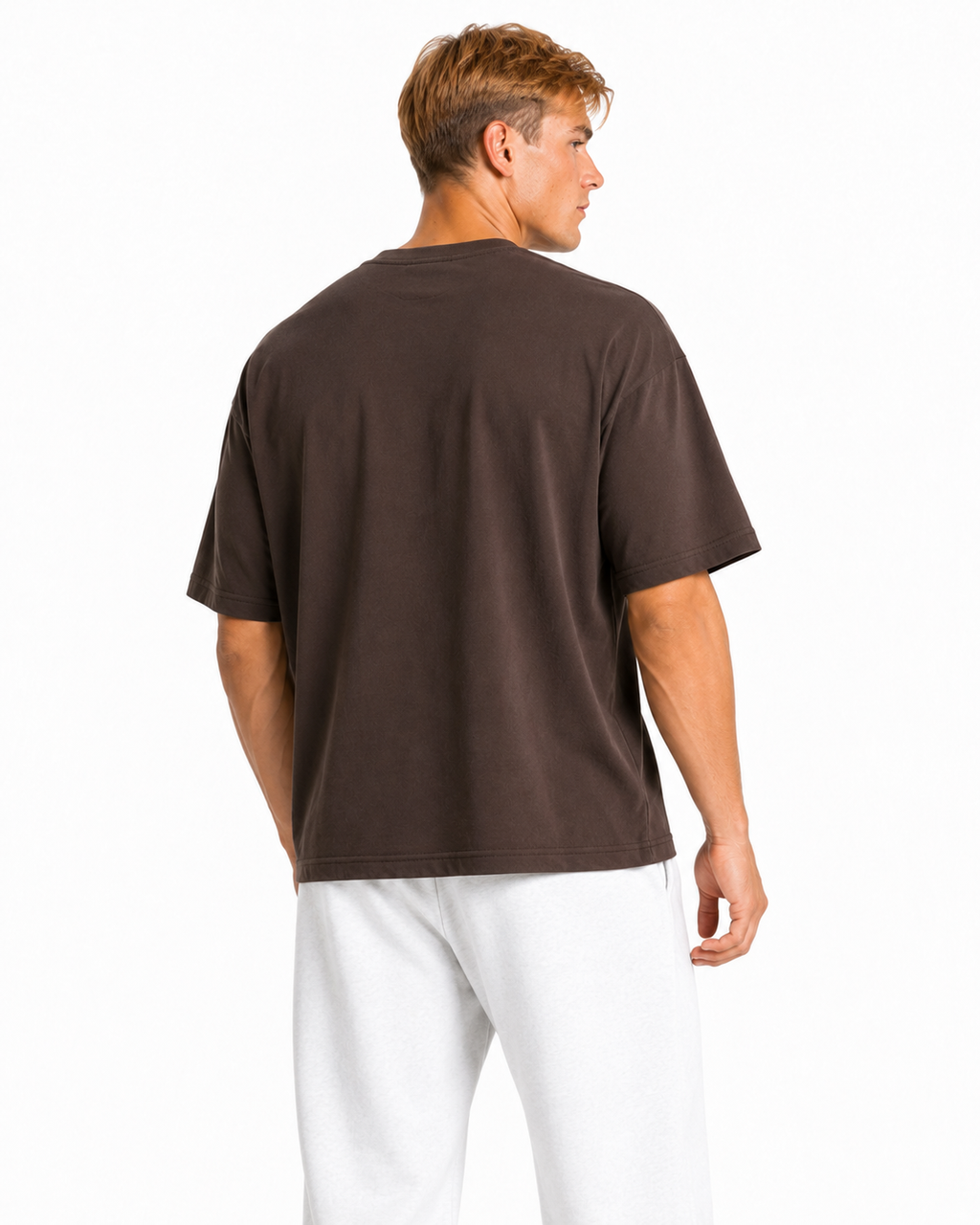 Athlex Oversized T-Shirt – Chocolate Brown