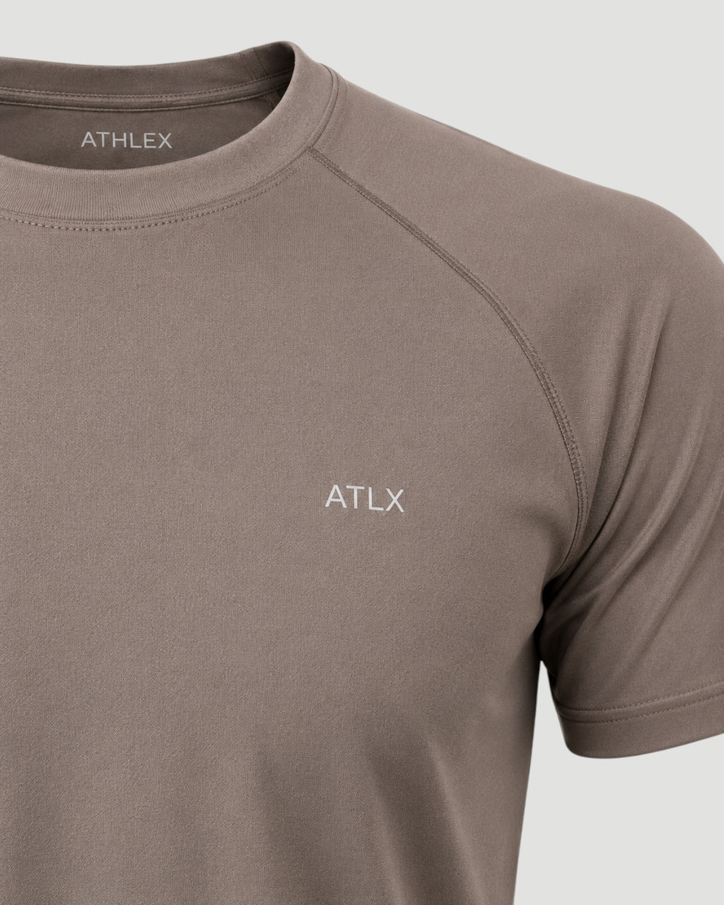 Athlex ATLX Stone Brown Performance T-Shirt