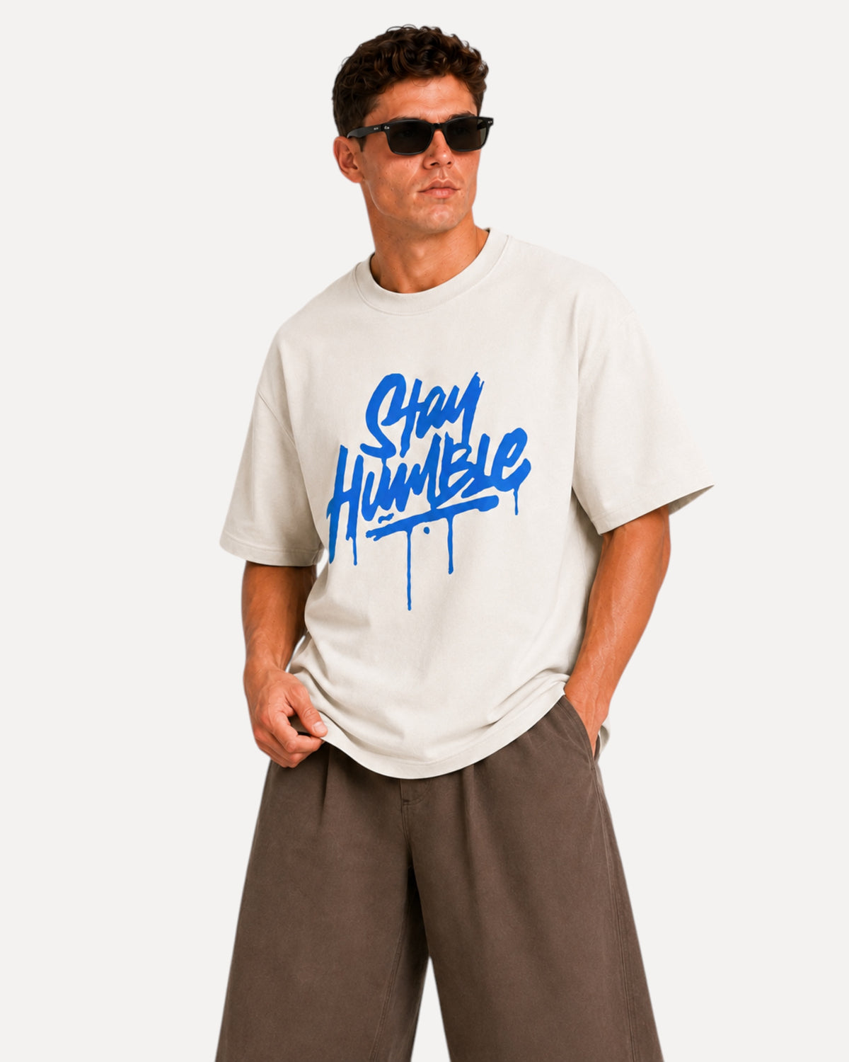 ATHLEX Stay Humble Oversized T-Shirt