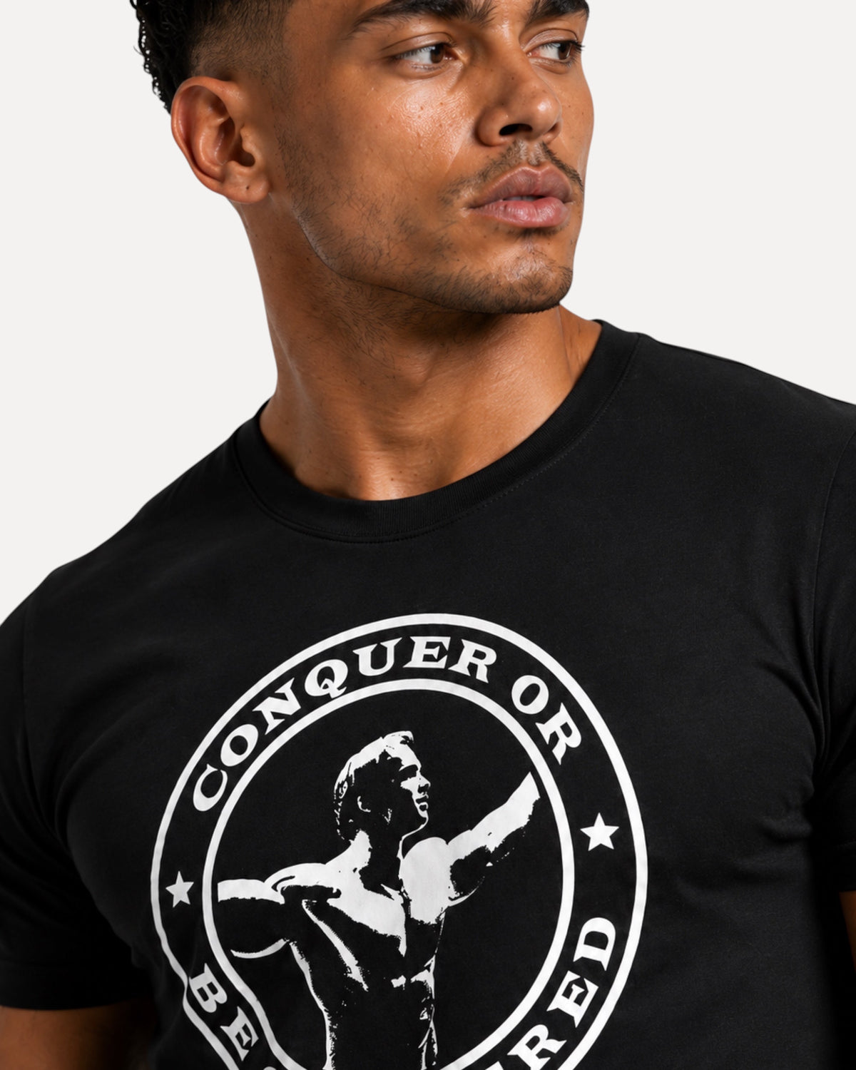 ATHLEX Conquer Graphic T-Shirt – Black