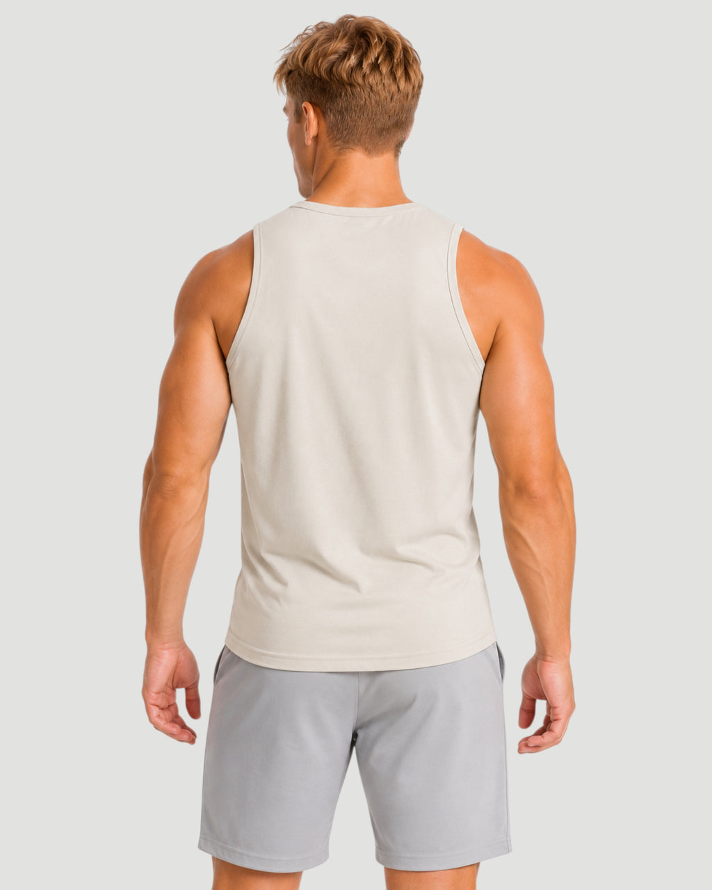 ATHLEX No Limits Sleeveless Tank - Cream