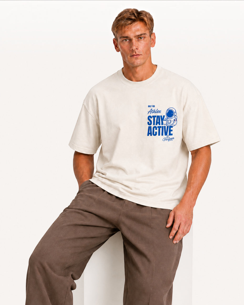 ATHLEX Stay Active Oversized T-Shirt