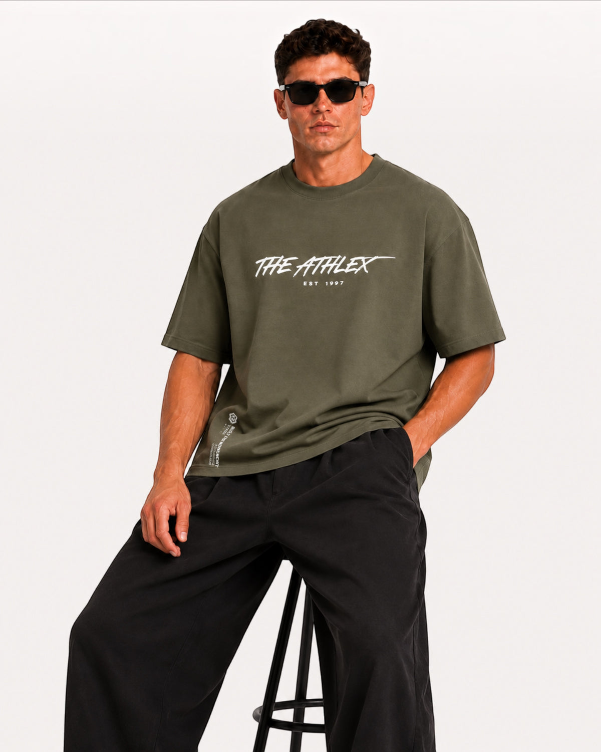 ATHLEX Legacy Script Oversized T-Shirt