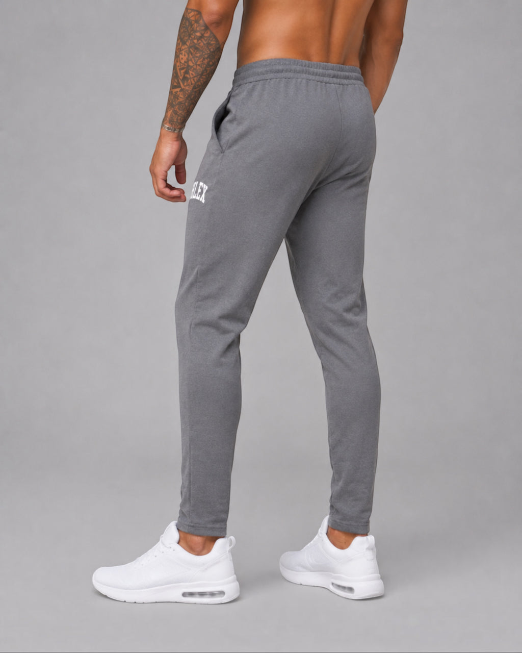 ATHLEX Heritage Slim-Fit Joggers – Heather Grey