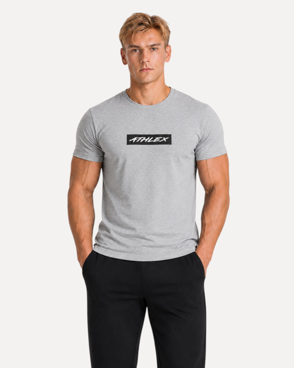ATHLEX Core Badge Athletic Fit T-Shirt