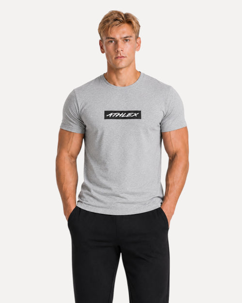 ATHLEX Core Badge Athletic Fit T-Shirt