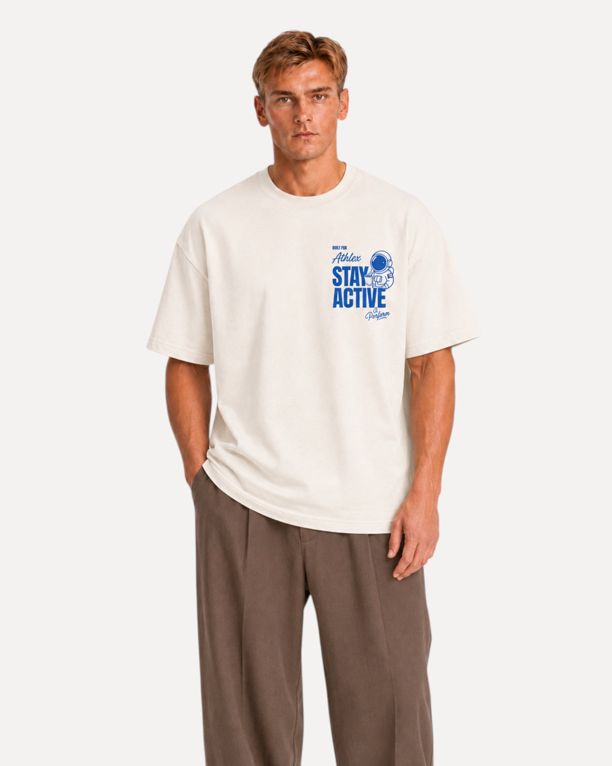 ATHLEX Stay Active Oversized T-Shirt