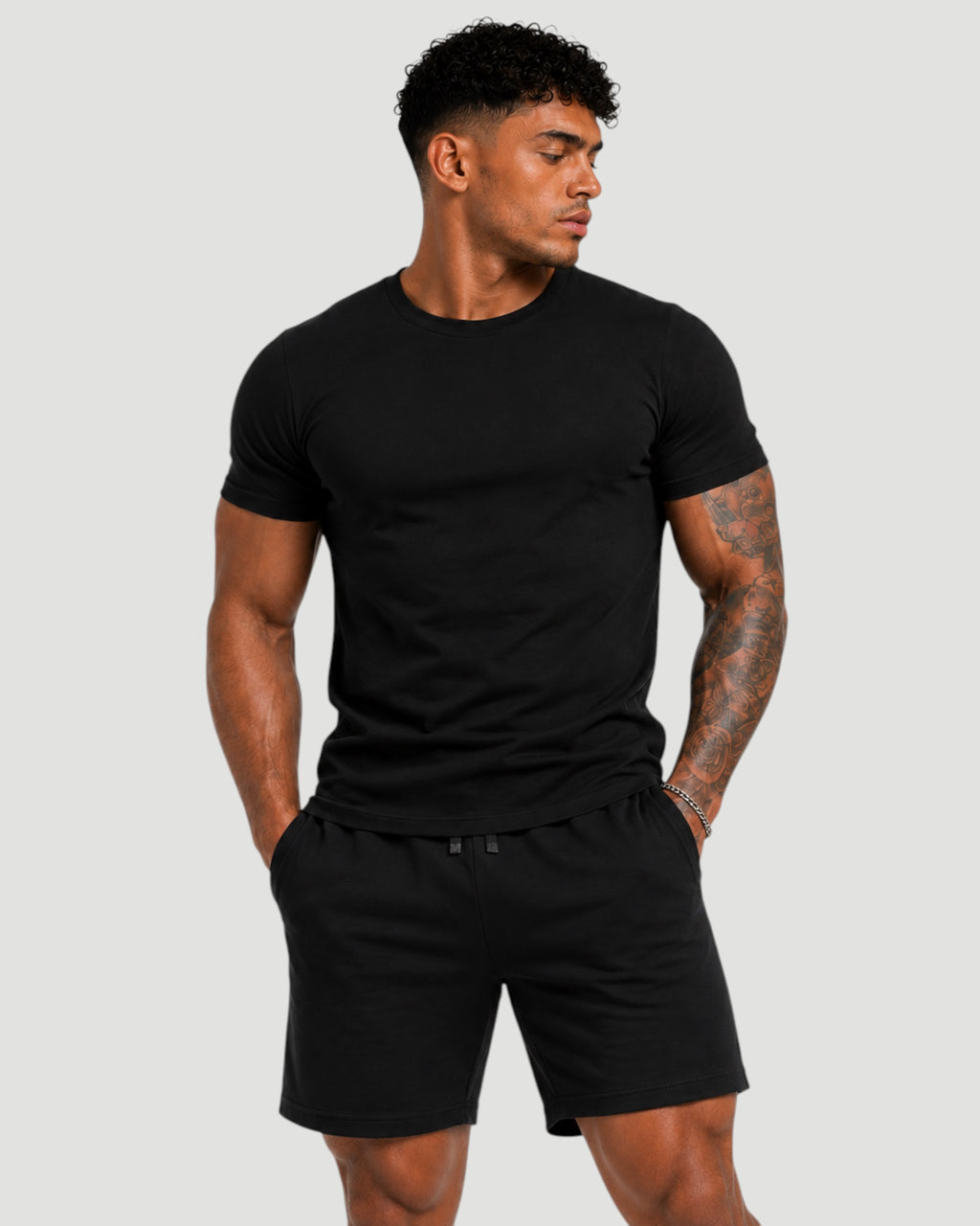 Athlex Forged in Adversity Black Graphic T-Shirt