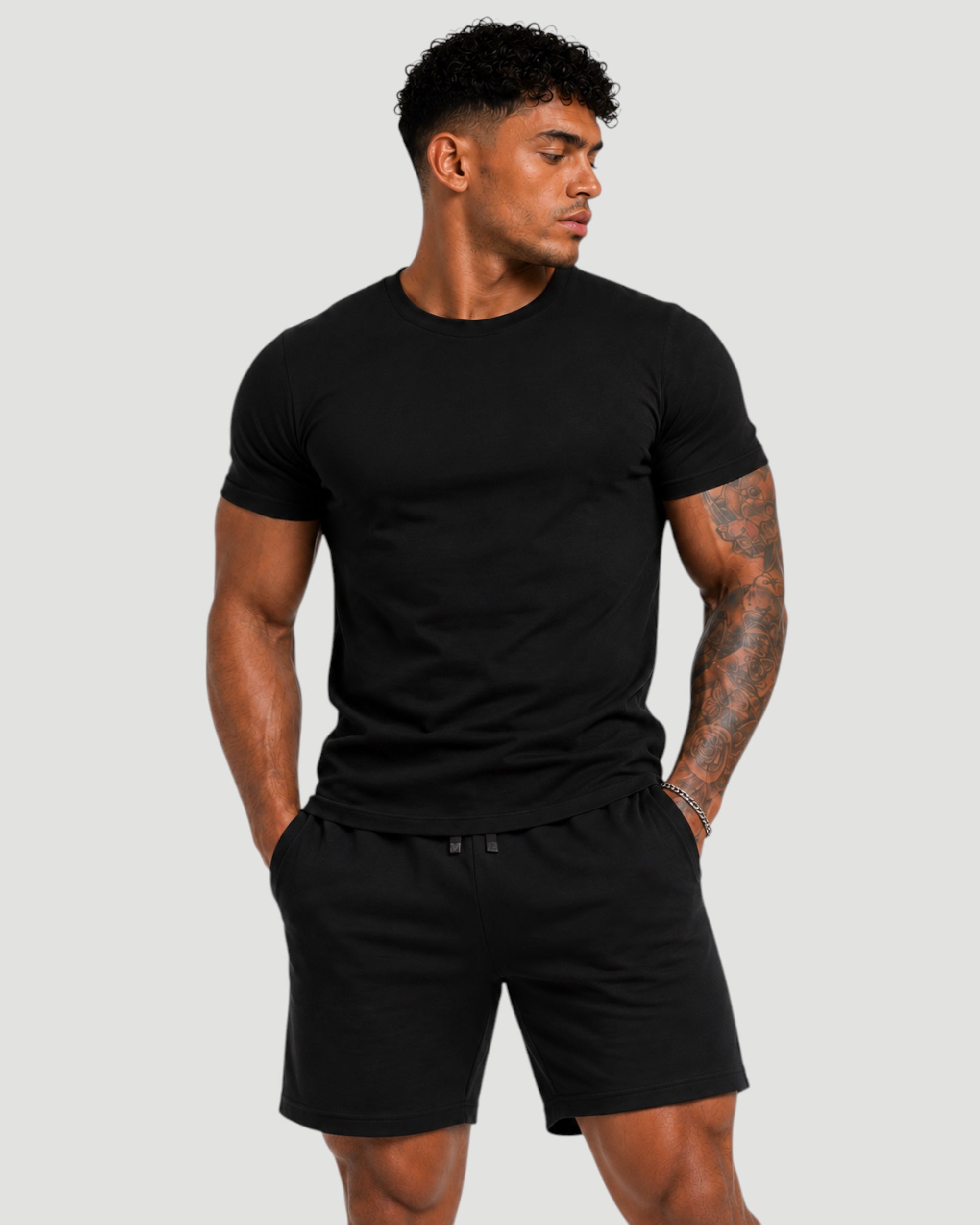 Athlex Forged in Adversity Black Graphic T-Shirt