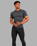ATHLEX Pursue Charcoal Grey Compression Shirt