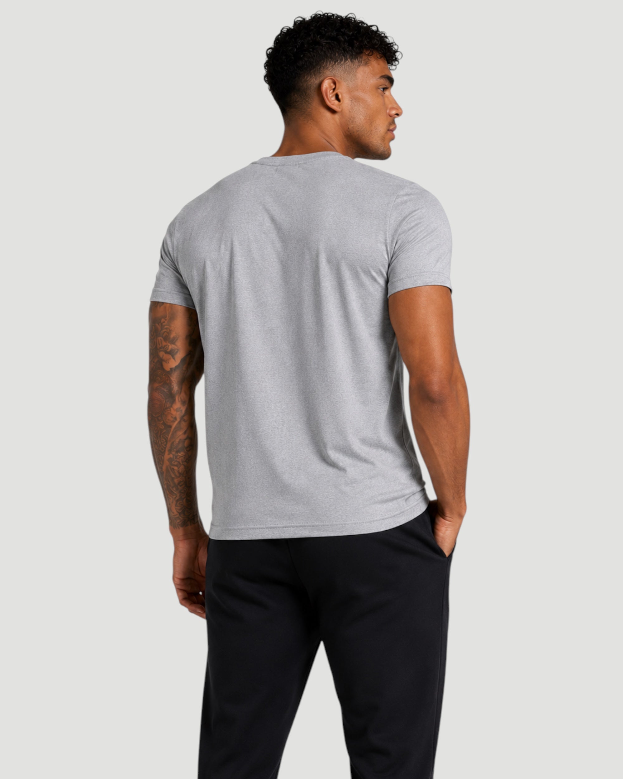 Athlex Core Grey Logo Performance T-Shirt