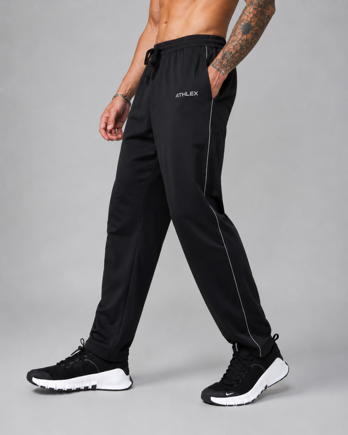 ATHLEX Velocity Pro Track Pants – Black