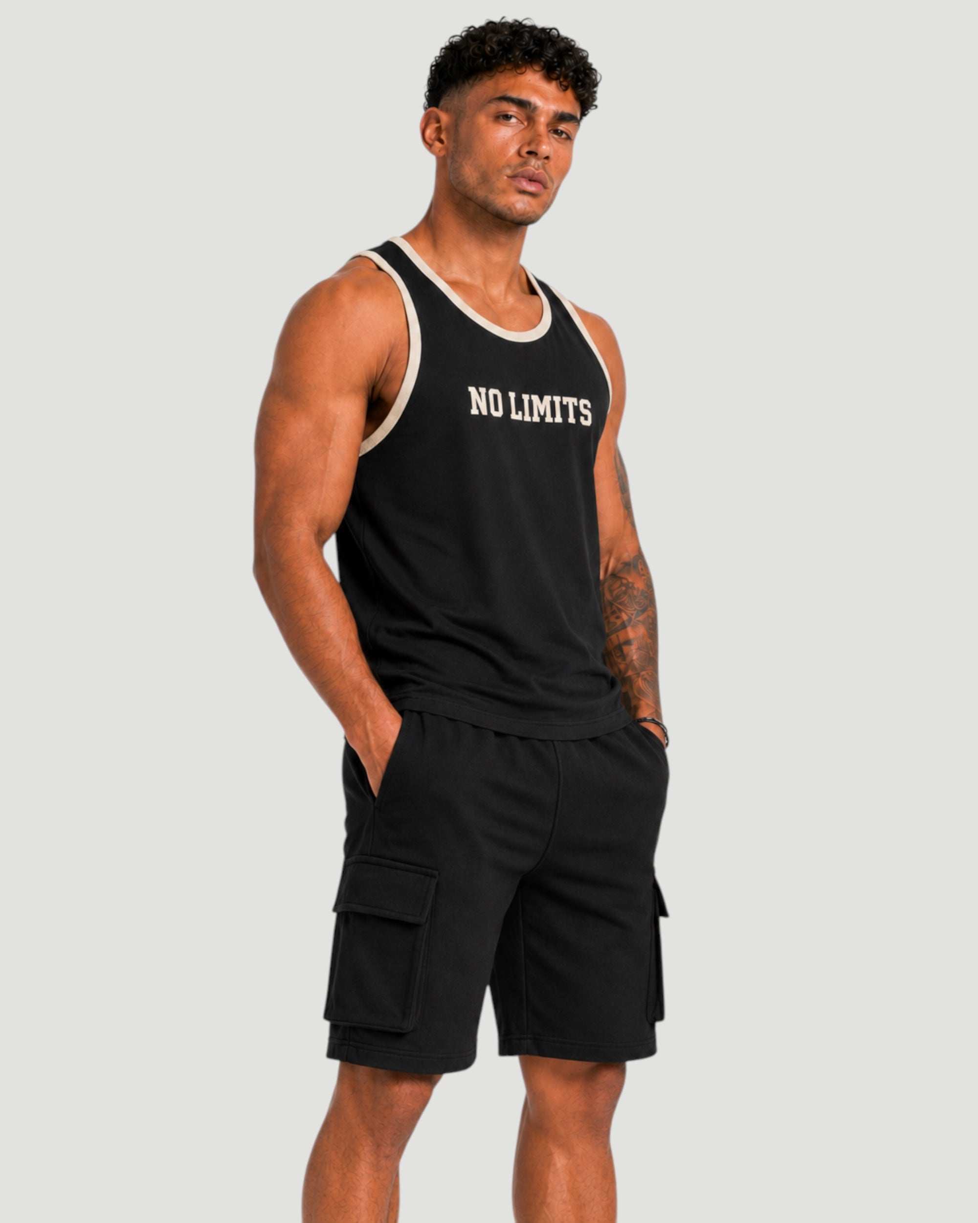 ATHLEX No Limits Sleeveless Tank - Black