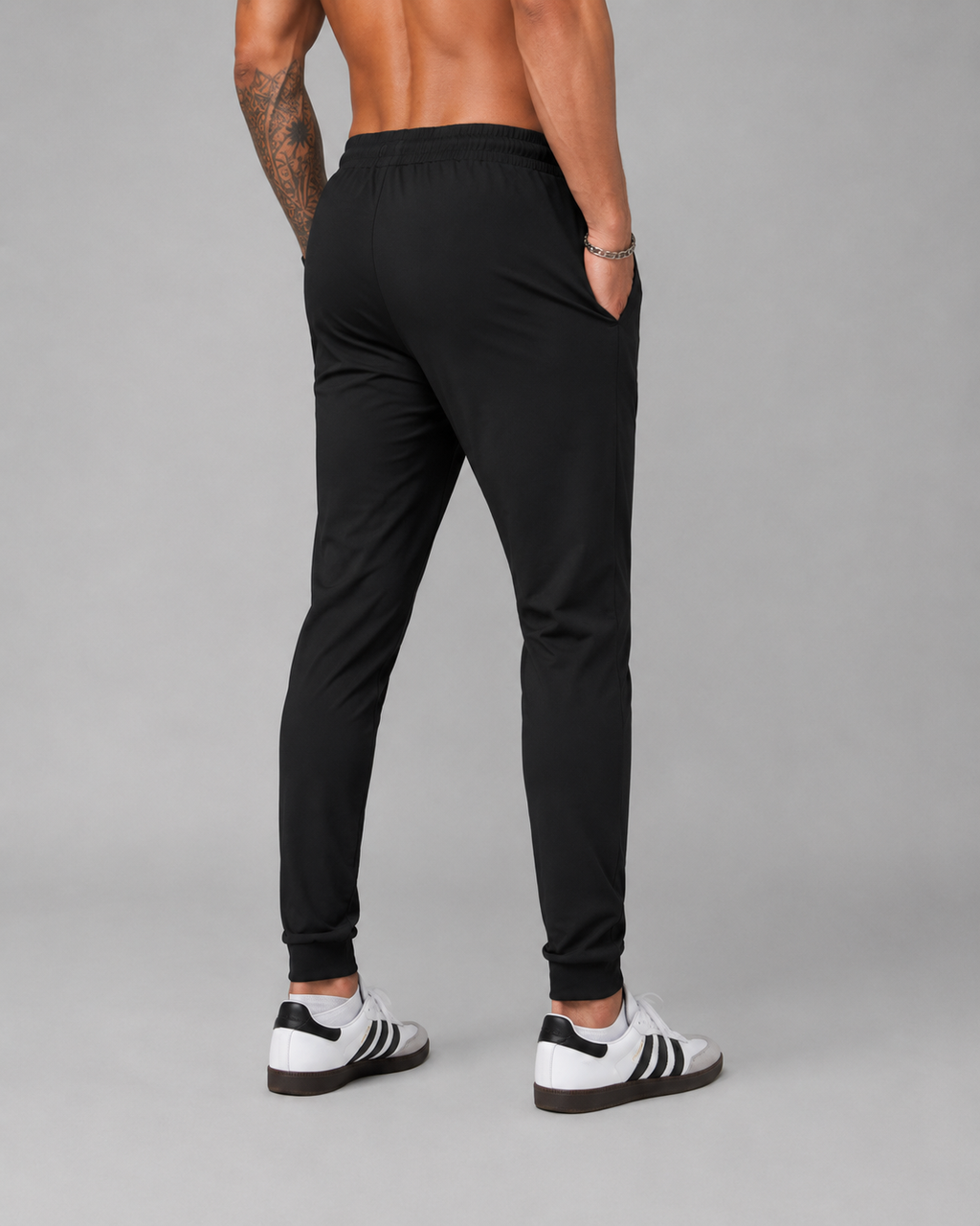 ATHLEX CoreFlex Tapered Joggers – Jet Black