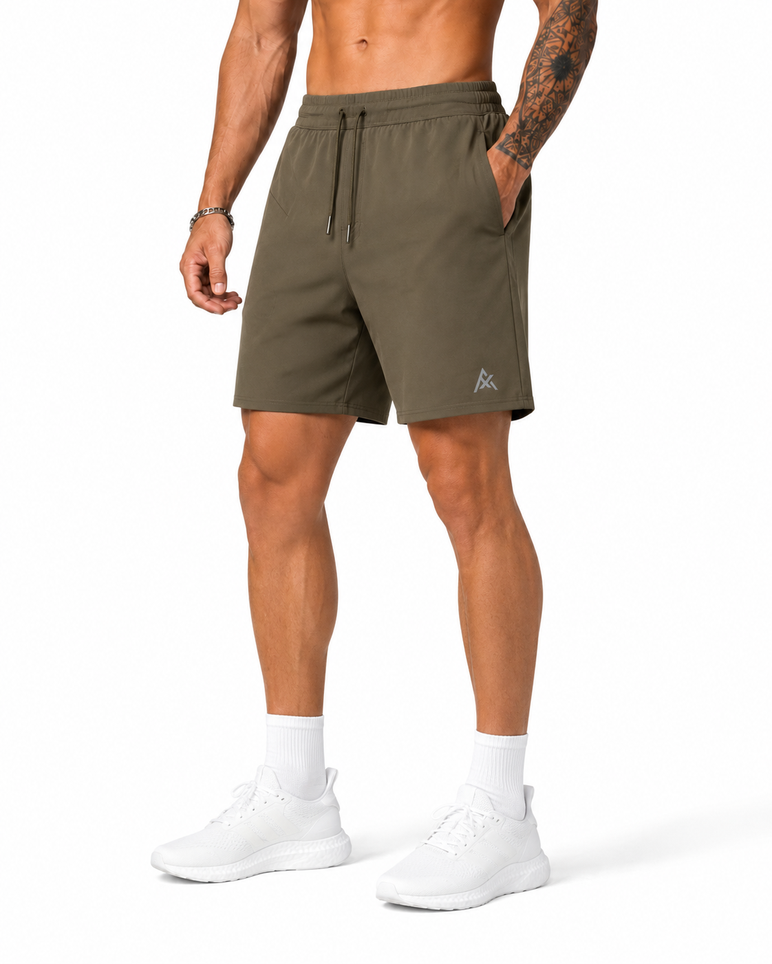 ATHLEX AeroFlex Lightweight Training Shorts – Earth Olive