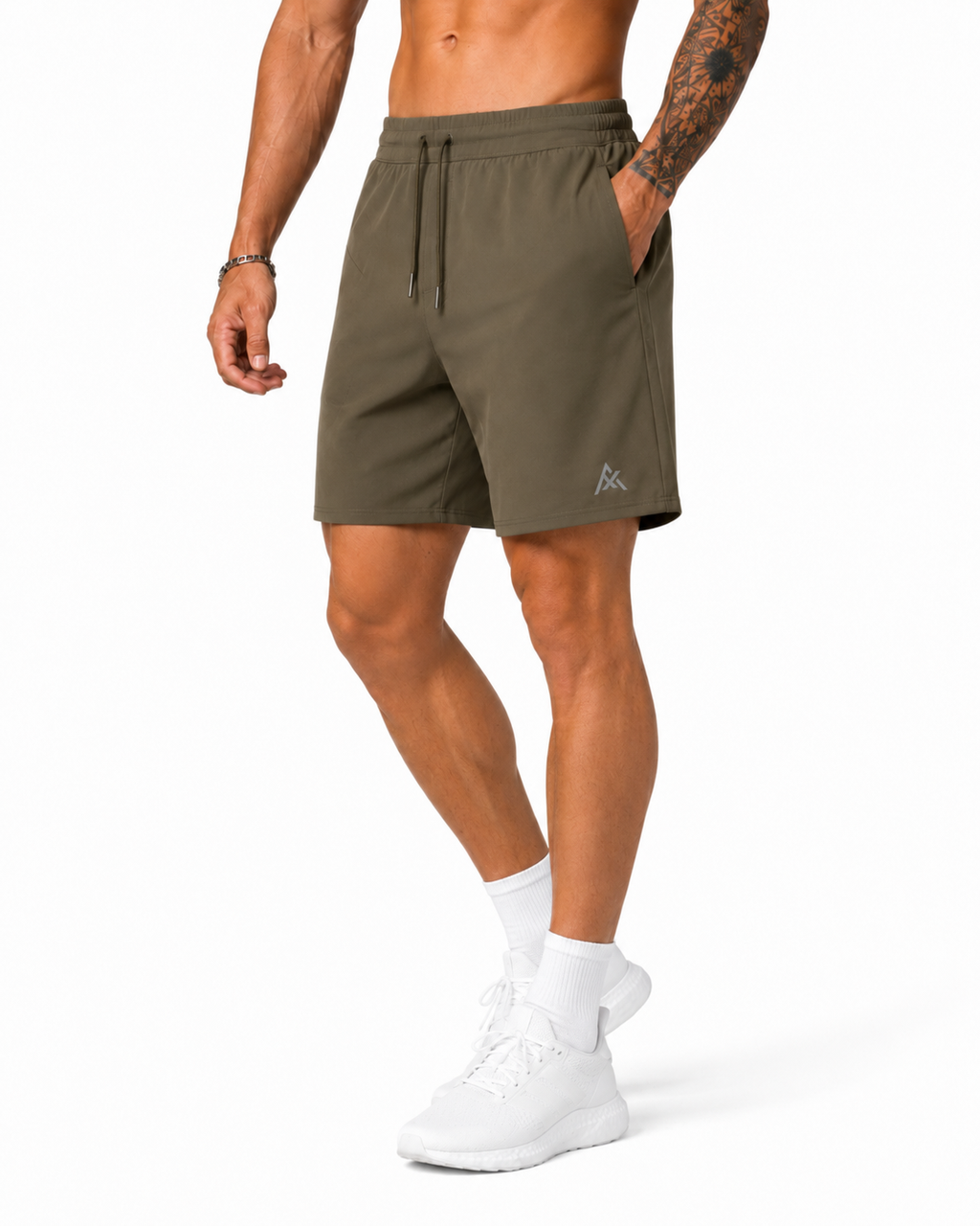ATHLEX AeroFlex Lightweight Training Shorts – Earth Olive