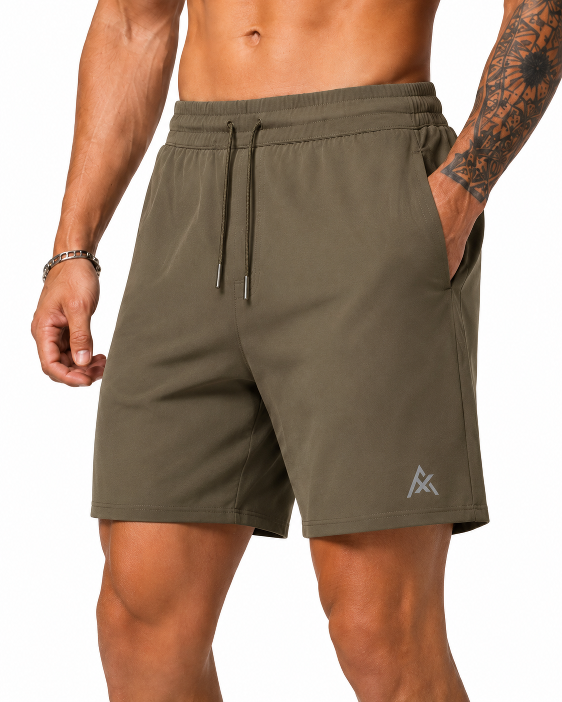 ATHLEX AeroFlex Lightweight Training Shorts – Earth Olive