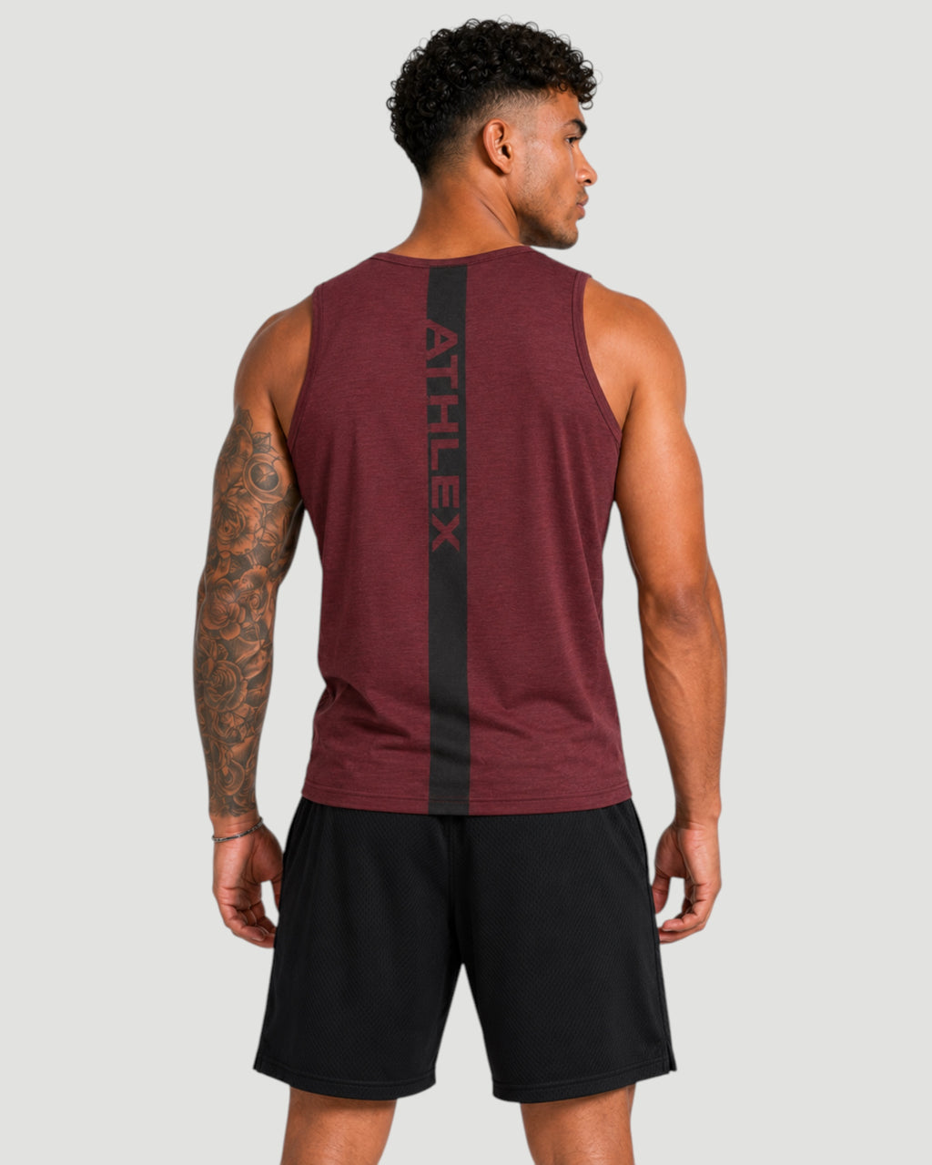 ATHLEX Core Sleeveless Tank - Maroon