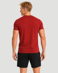 ATHLEX Men’s Maroon Cotton T-Shirt