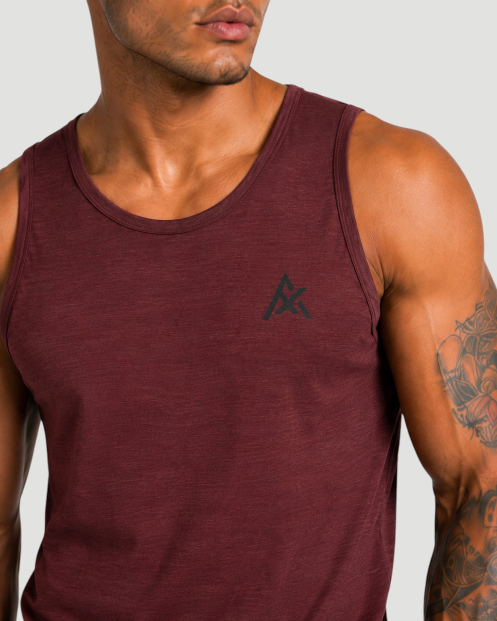 ATHLEX Core Sleeveless Tank - Maroon