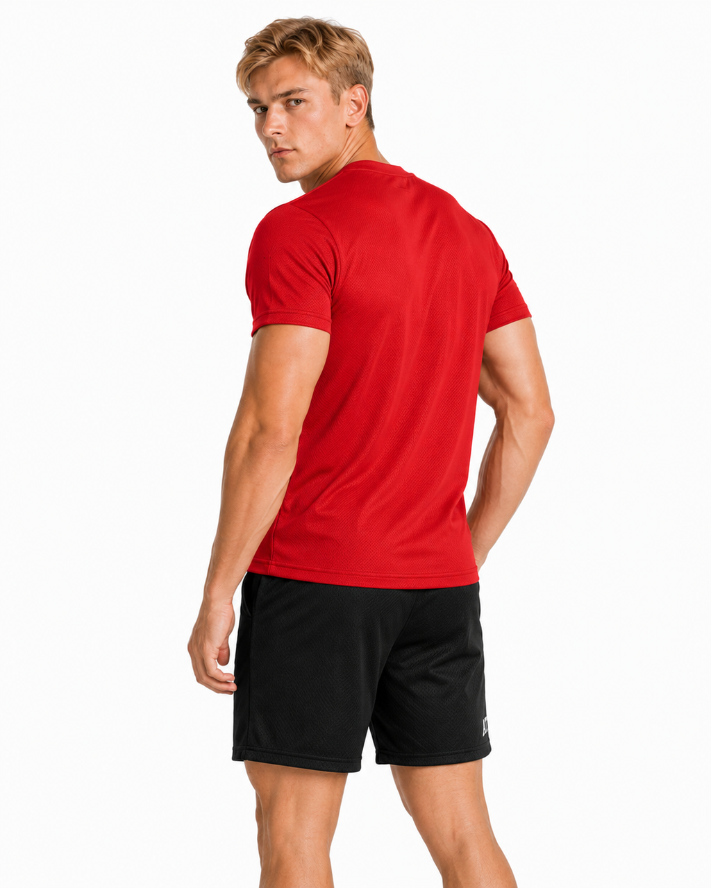 ATHLEX Men’s Red Dry Fit Performance T-Shirt