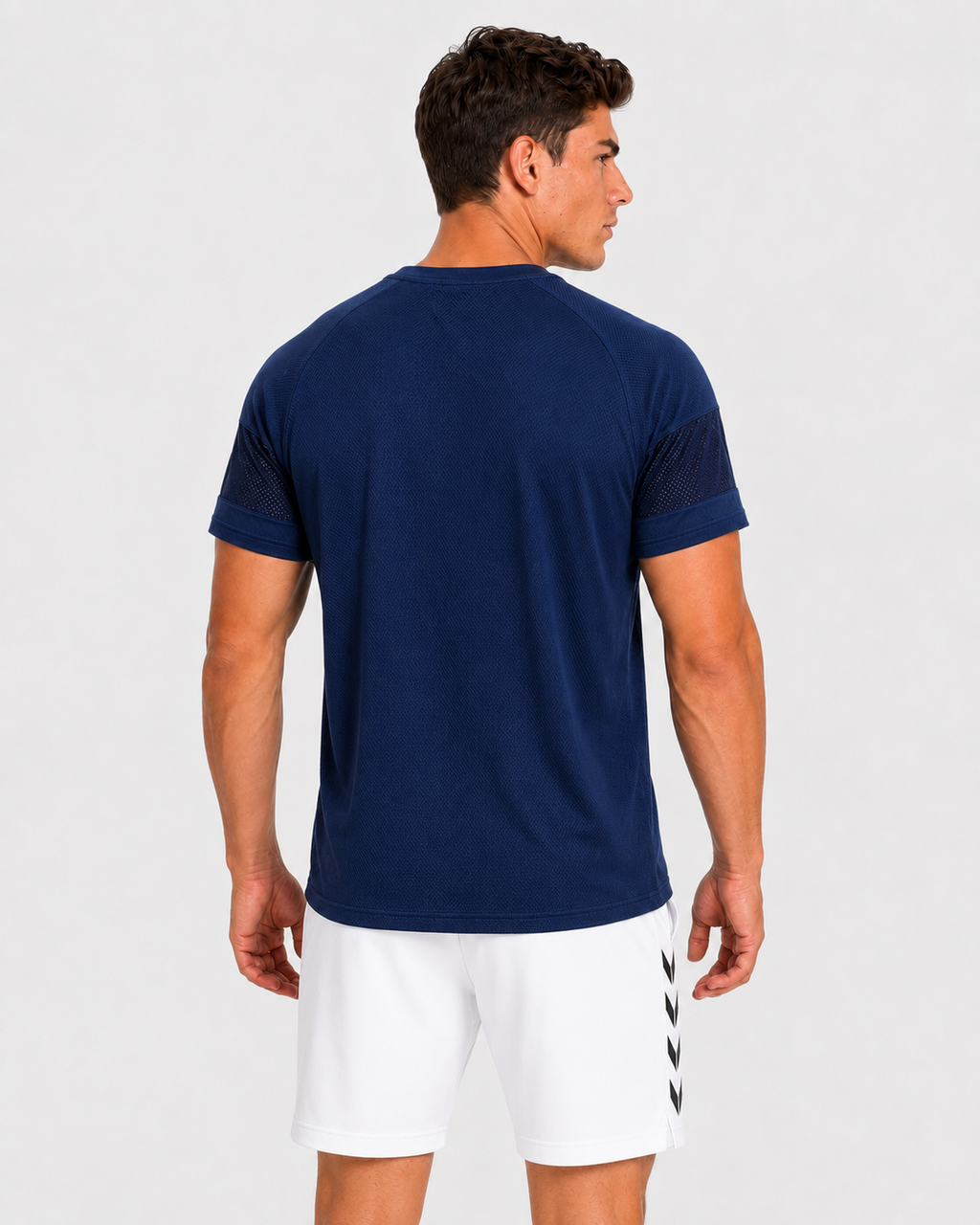 ATHLEX Men’s Navy Stronger Dry Fit Performance T-Shirt