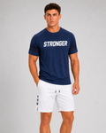 ATHLEX Men’s Navy Stronger Dry Fit Performance T-Shirt