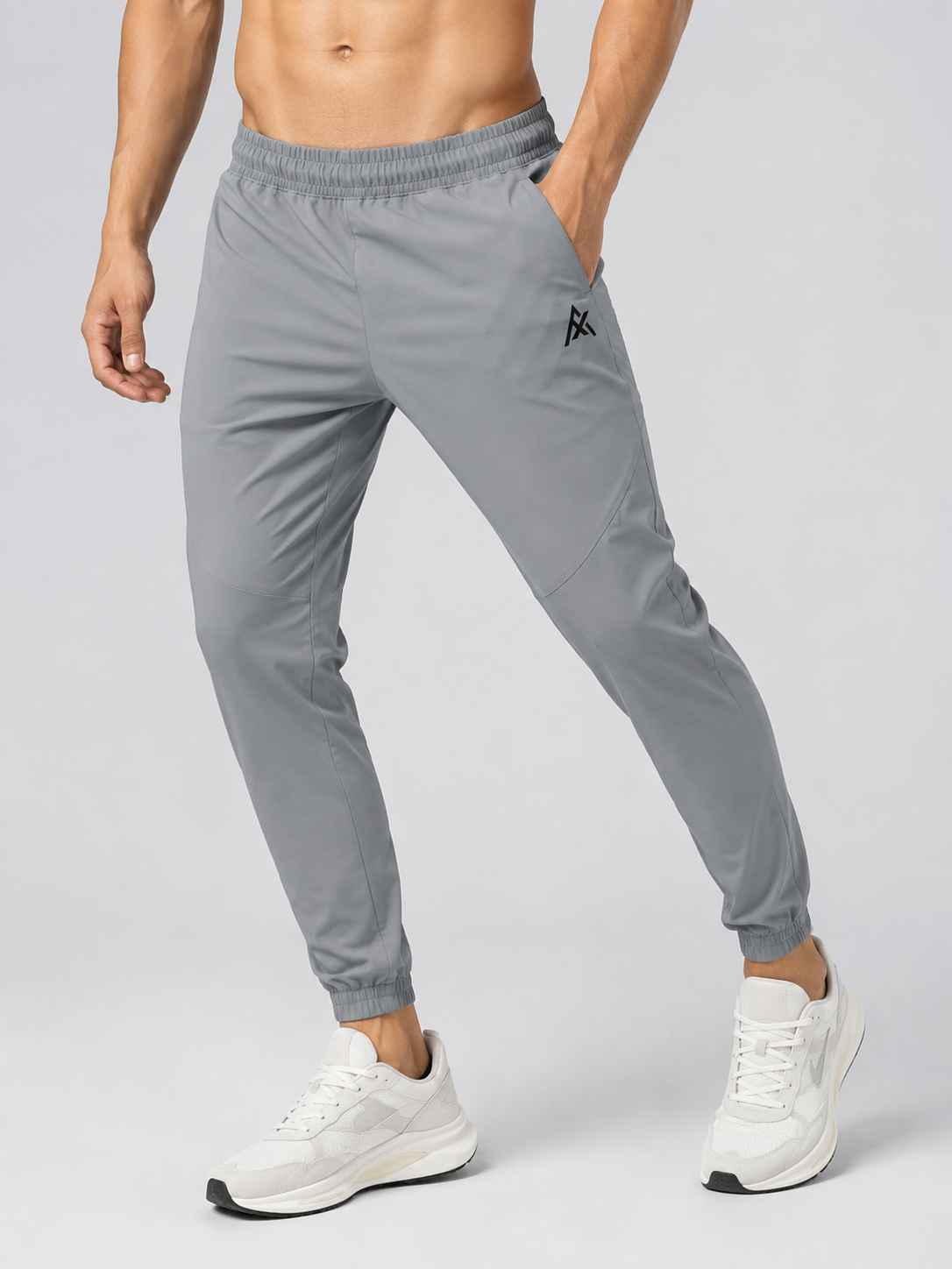 ATHLEX AeroFlex Performance Joggers – Silver Grey