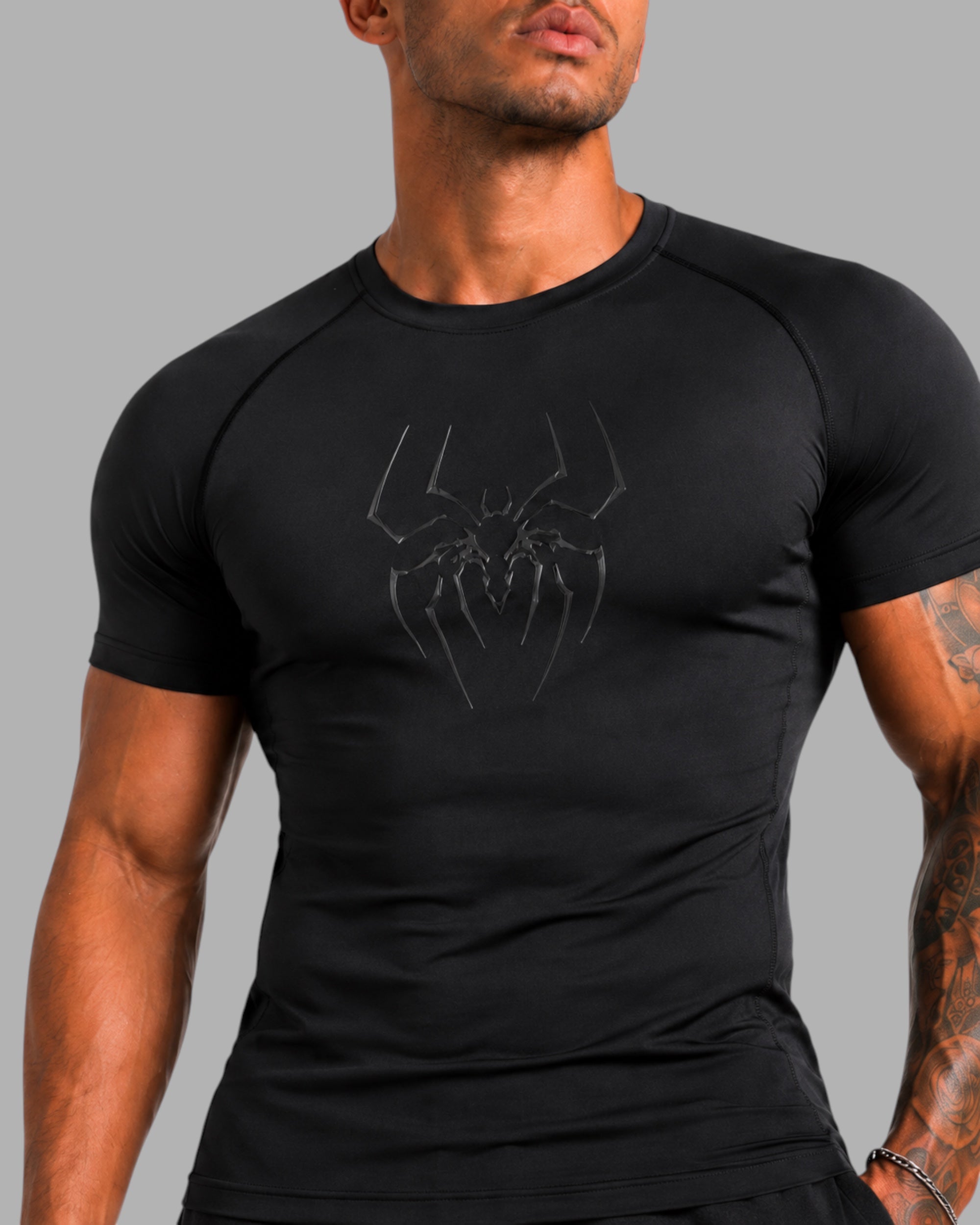 ATHLEX Venom Black Compression Shirt