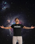 ATHLEX Men’s Black Strongman Cotton Graphic Tee